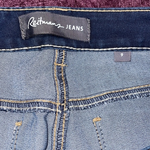Reitman’s size 9 jeans blue capri - Picture 9 of 11